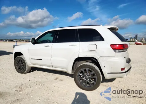 2018 Jeep Grand Cherokee Overland z USA, uszkodzony, nr VIN 1C4RJFCG9JC449659